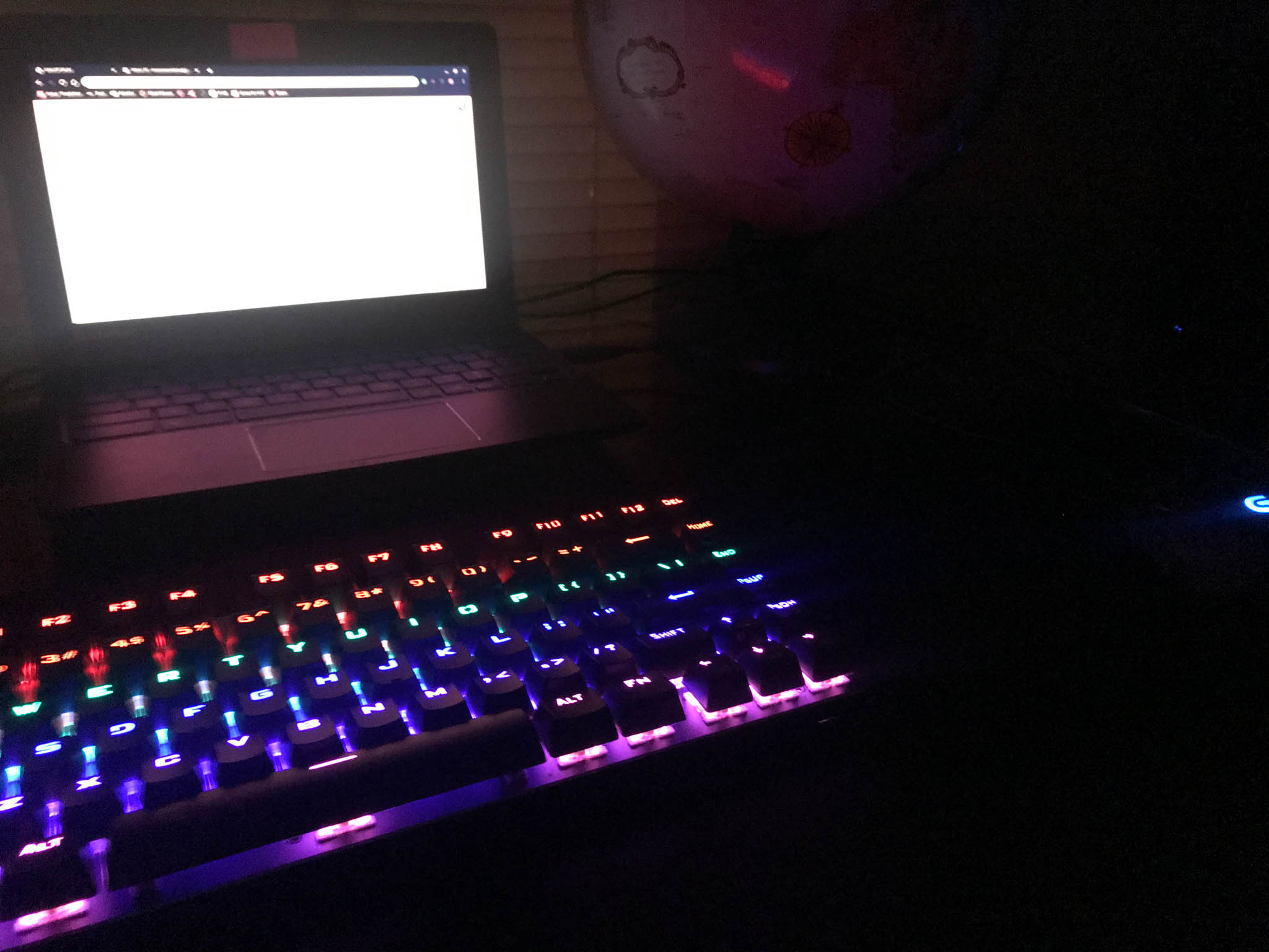 Image of an initial setup