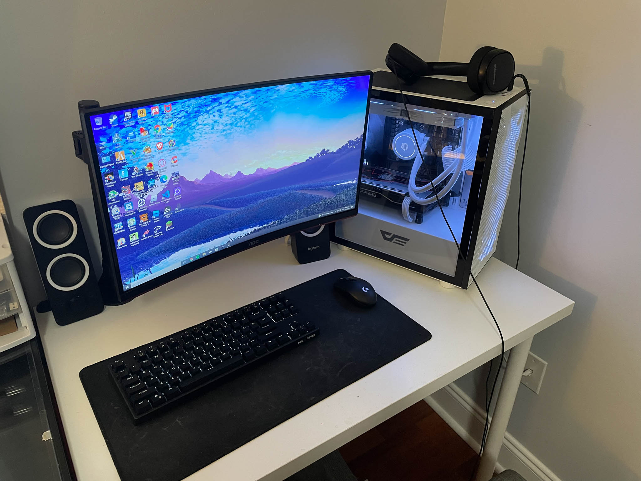 Image of an initial setup